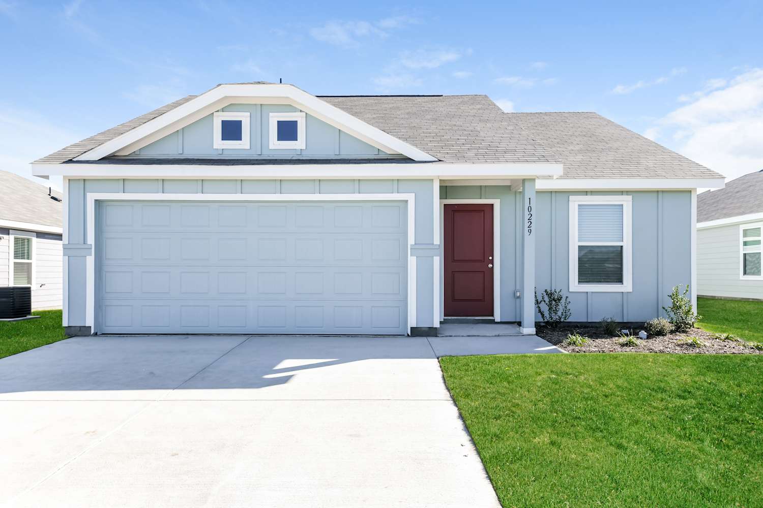 Front of 10229 Hackberry Spring Way, Crowley, TX