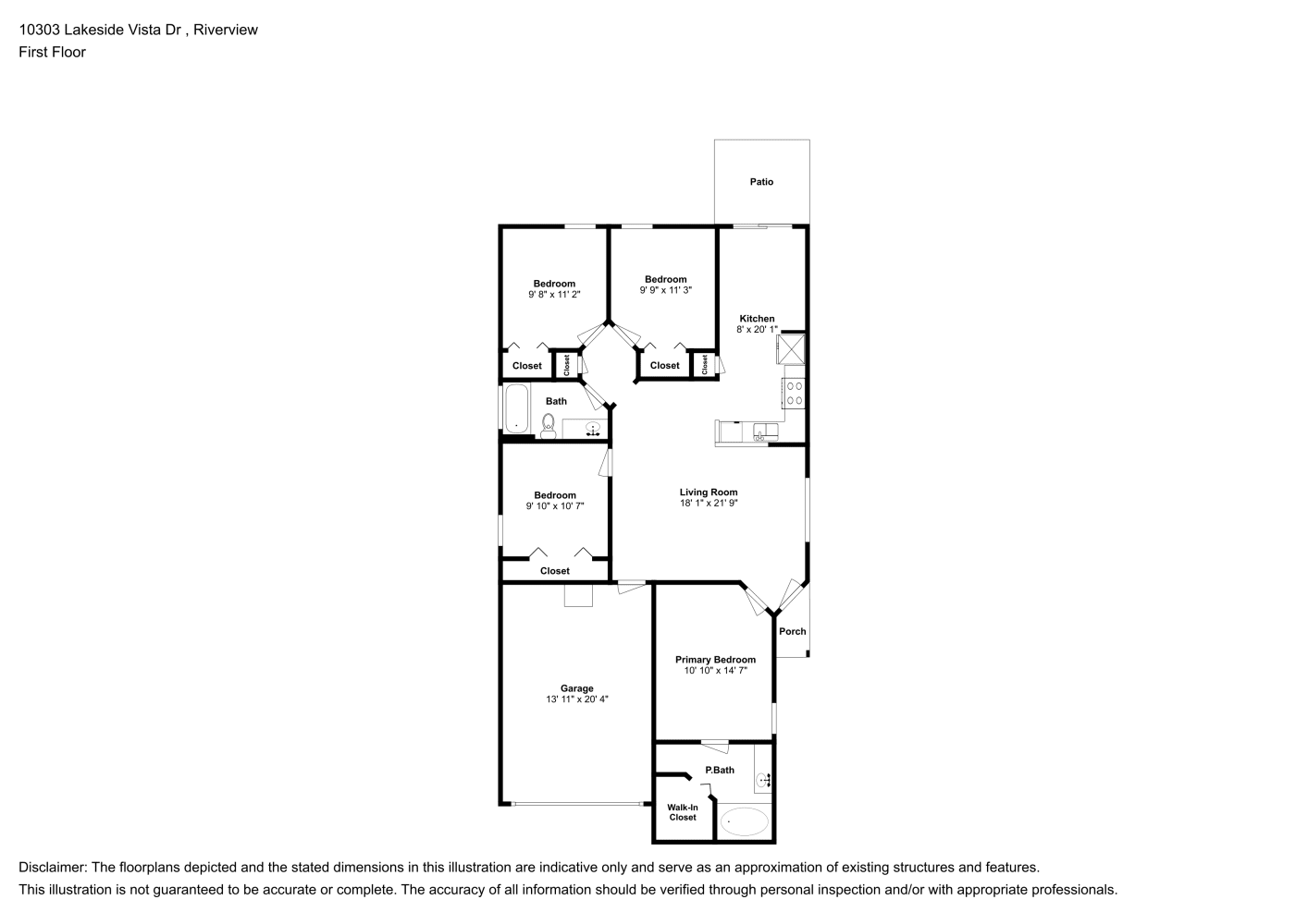 10303 Lakeside Vista Dr, Riverview photo 2