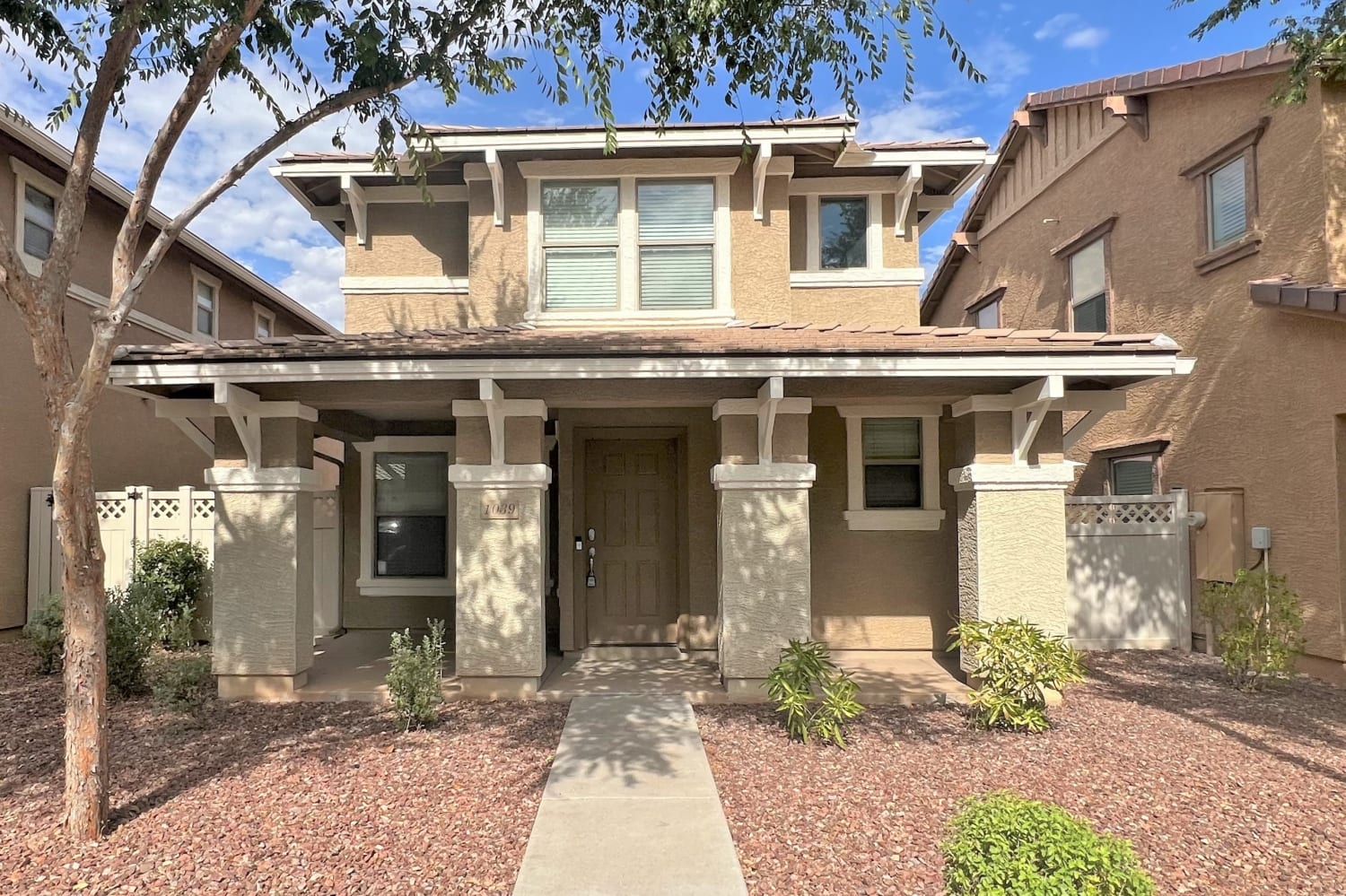 Front of 1039 S Deerfield Ln, Gilbert, AZ