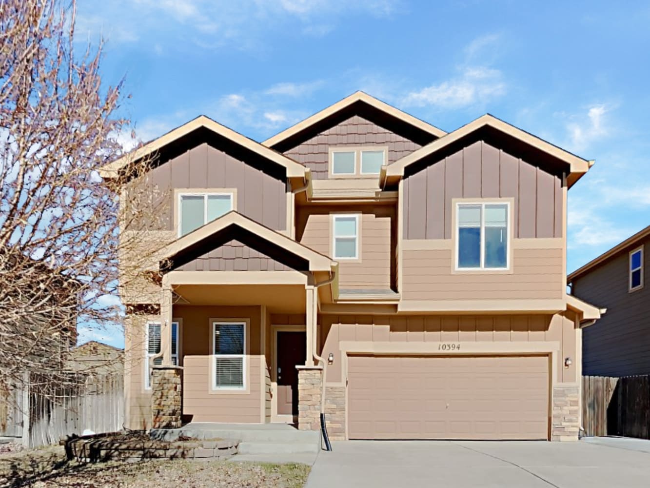 Front of 10394 Silver Stirrup Dr, Colorado Springs, CO