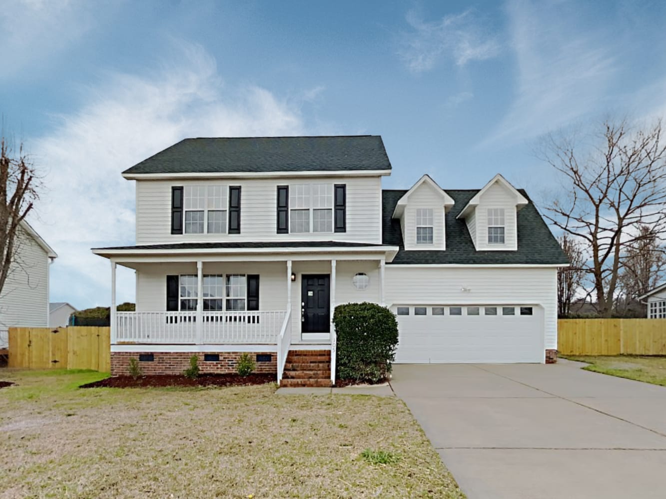 Front of 105 Breezewood Ln, Clayton, NC