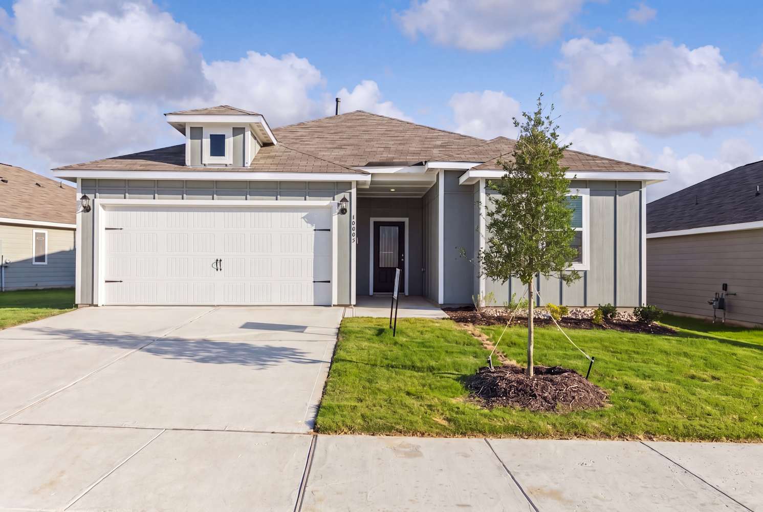 Front of 10805 Copper Hills Lane, Fort Worth, TX