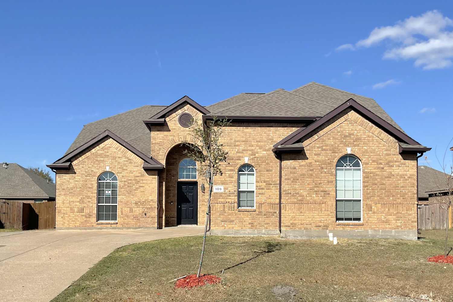 Front of 109 Troy, Red Oak, TX