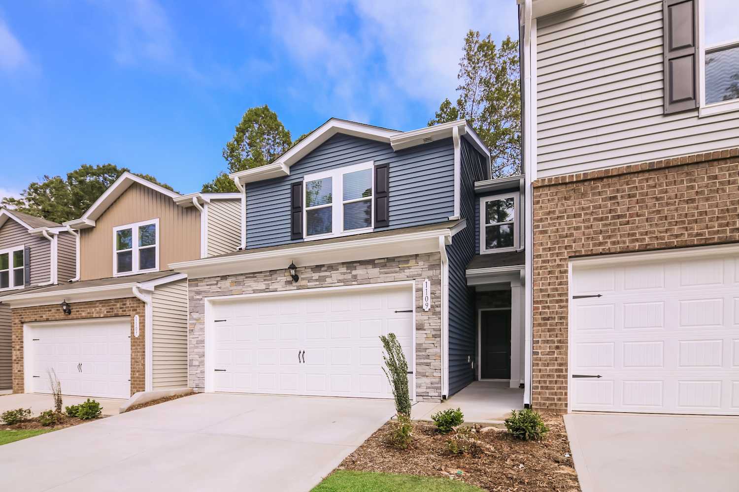 Front of 1109 Greenville Way, Knightdale, NC