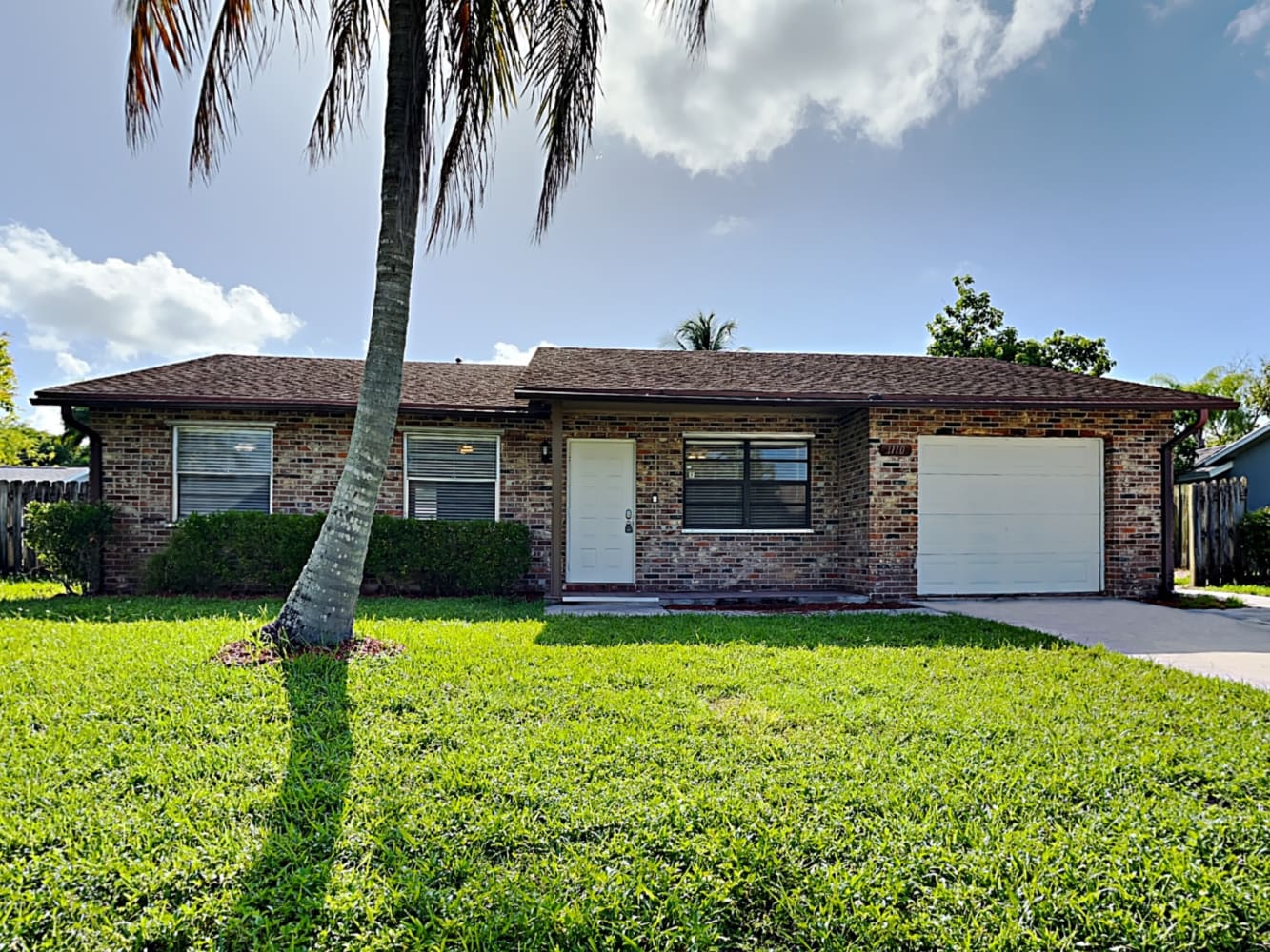 Front of 1110 Concert Way, Royal Palm Beach, FL