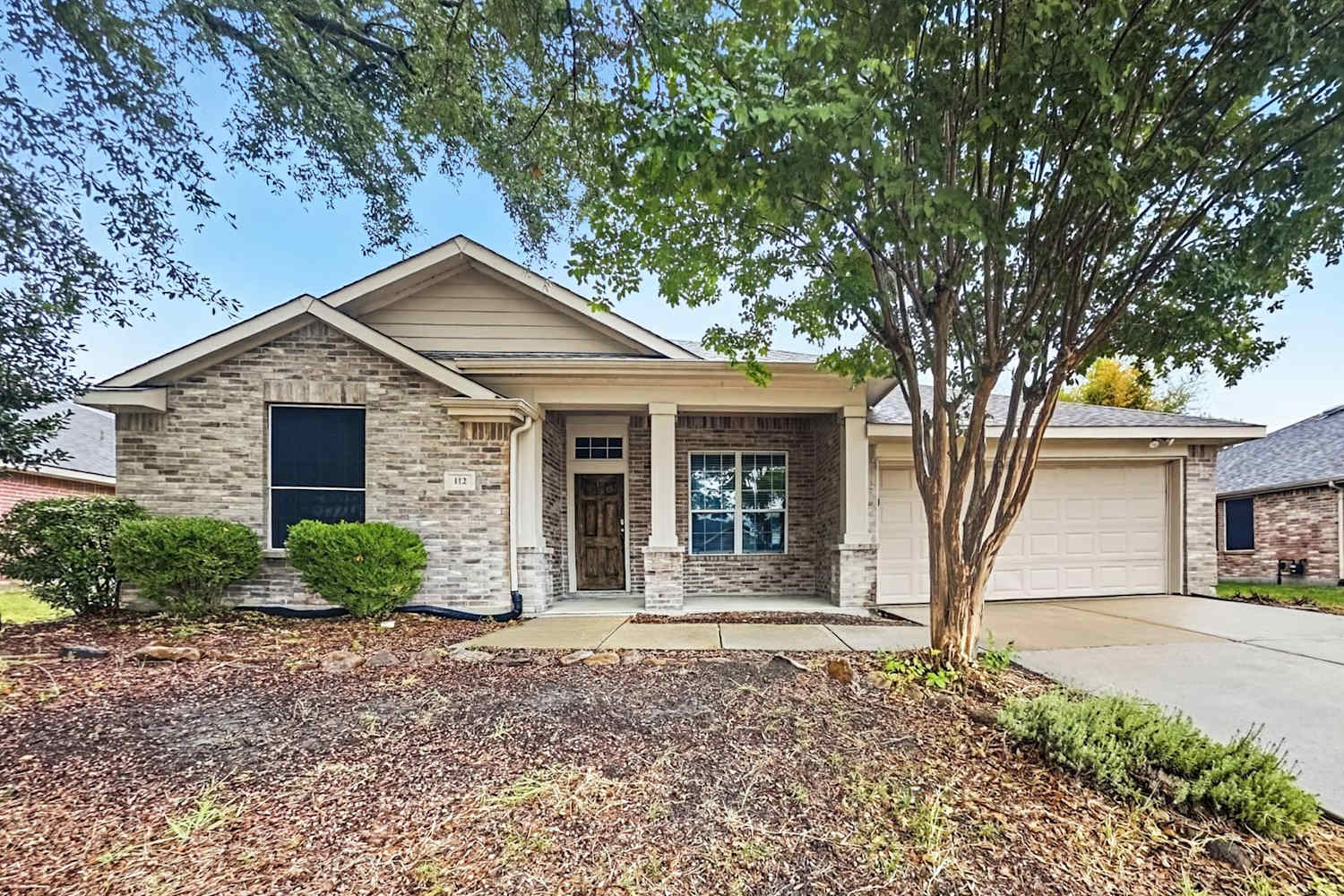 Front of 112 Hackberry, Forney, TX