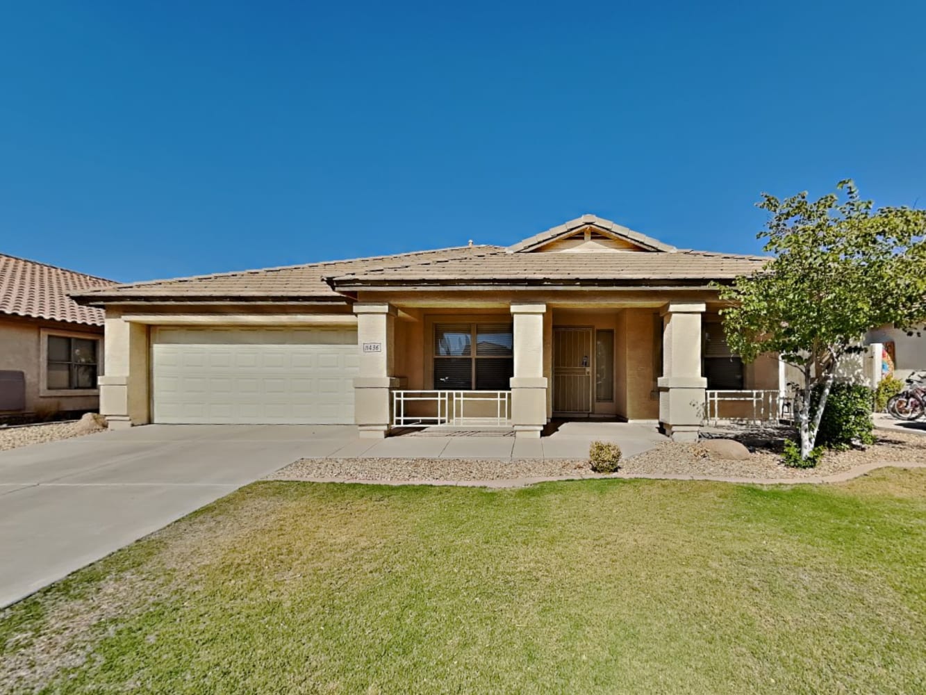 Front of 11436 E Prairie Ave, Mesa, AZ