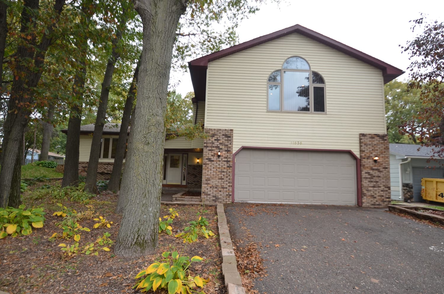 Front of 11636 Evergreen St NW, Coon Rapids, MN