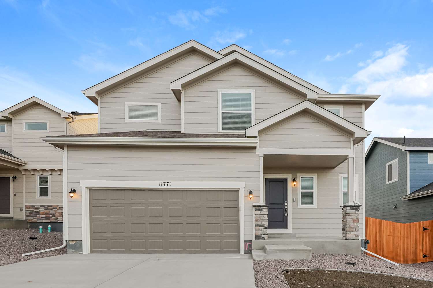 Front of 11771 Mission Peak Place, Colorado Springs, CO