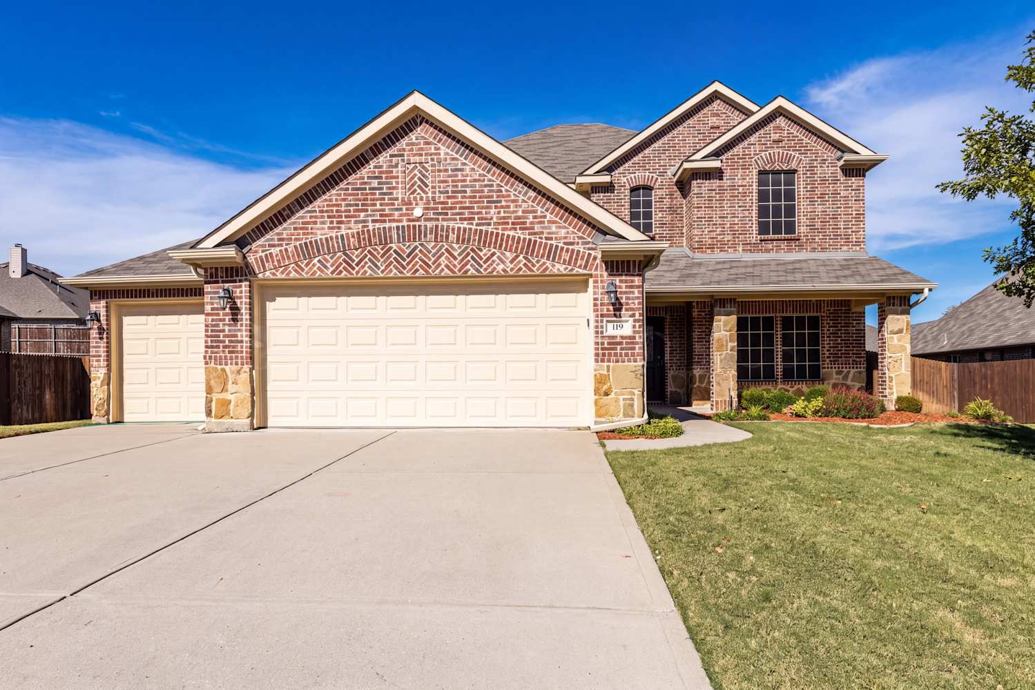 A house we rent in Oak Point, TX