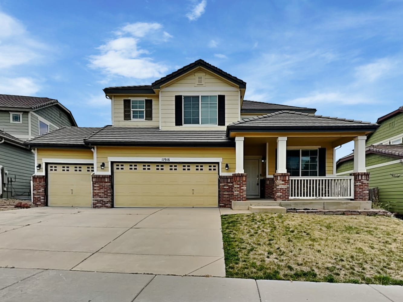 Front of 11916 S Hitching Post Trl, Parker, CO