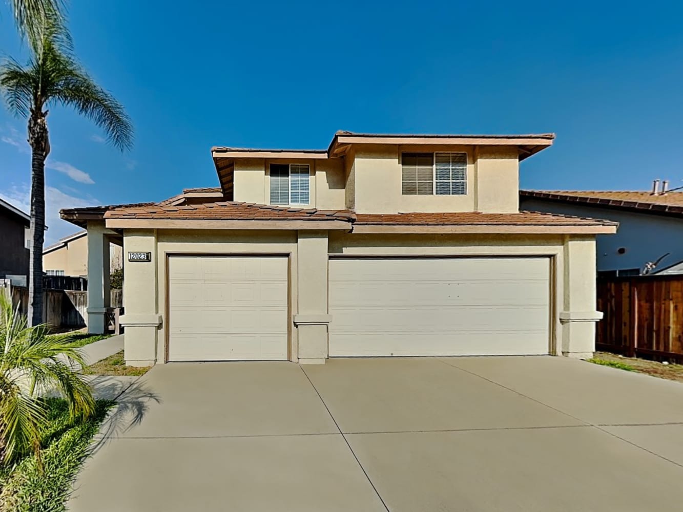 Front of 12023 Vintage Dr, Fontana, CA