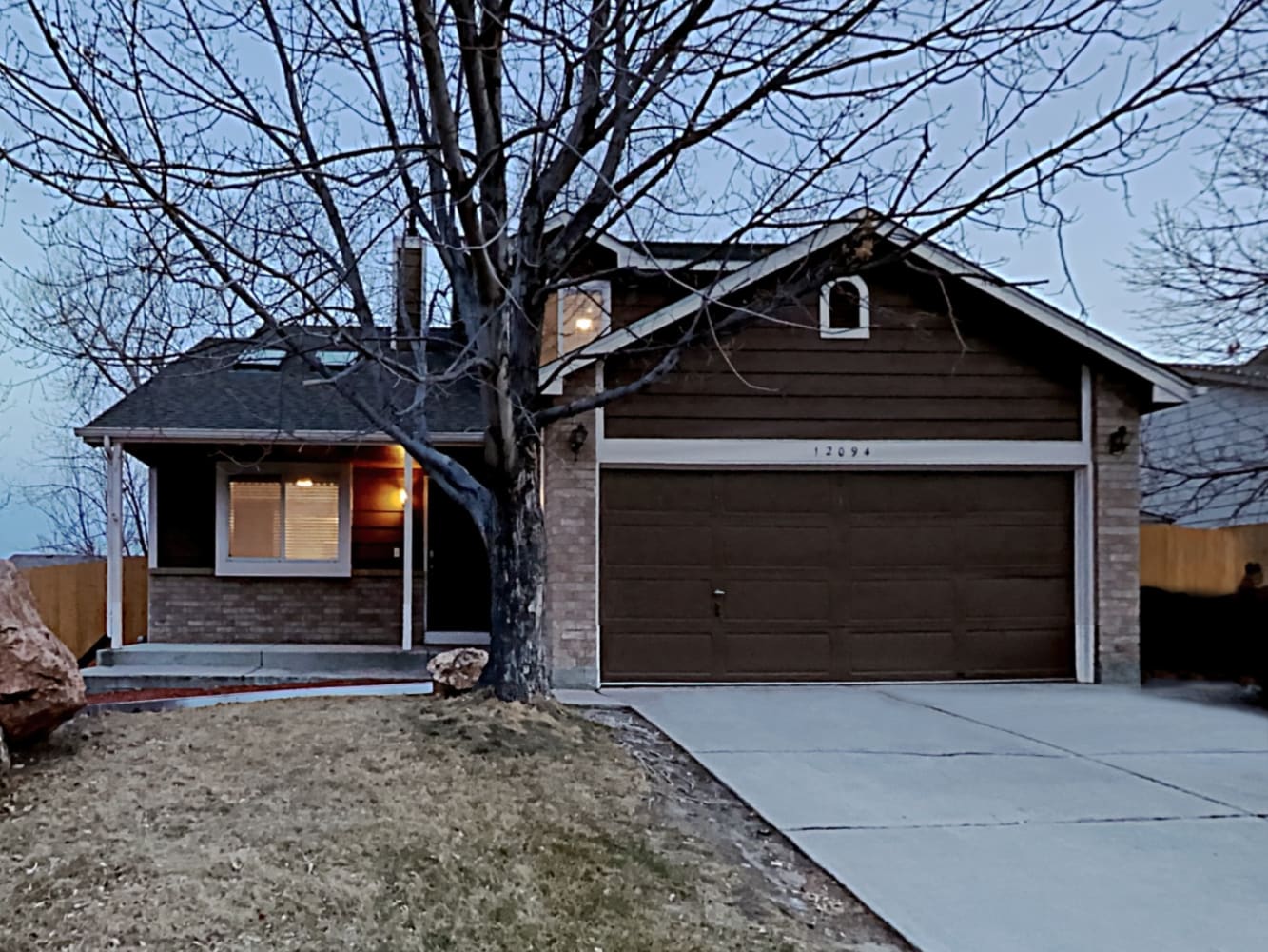 Front of 12094 Glencoe St, Thornton, CO