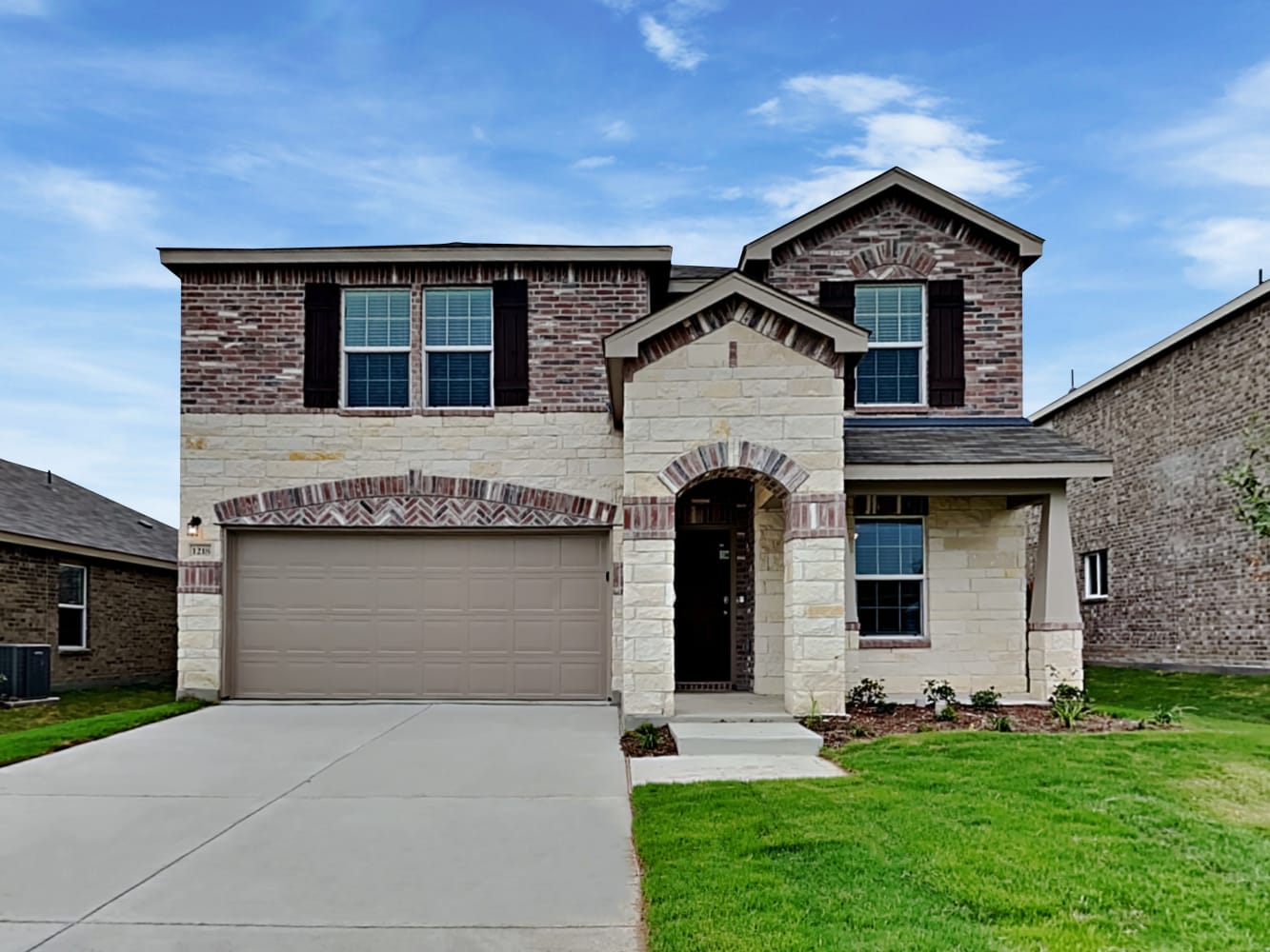 Front of 1218 Autumn Mist Lane, Forney, TX