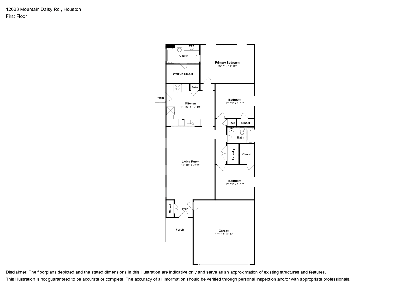 12623 Mountain Daisy Rd, Houston photo 2