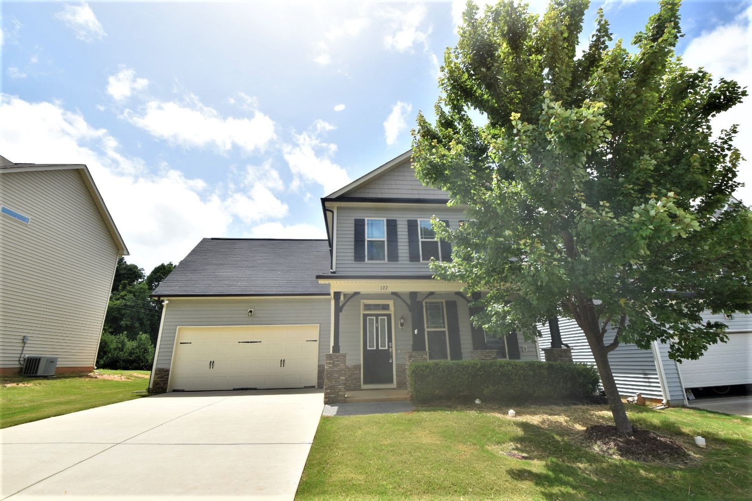Front of 127 Verrazano Pl, Clayton, NC