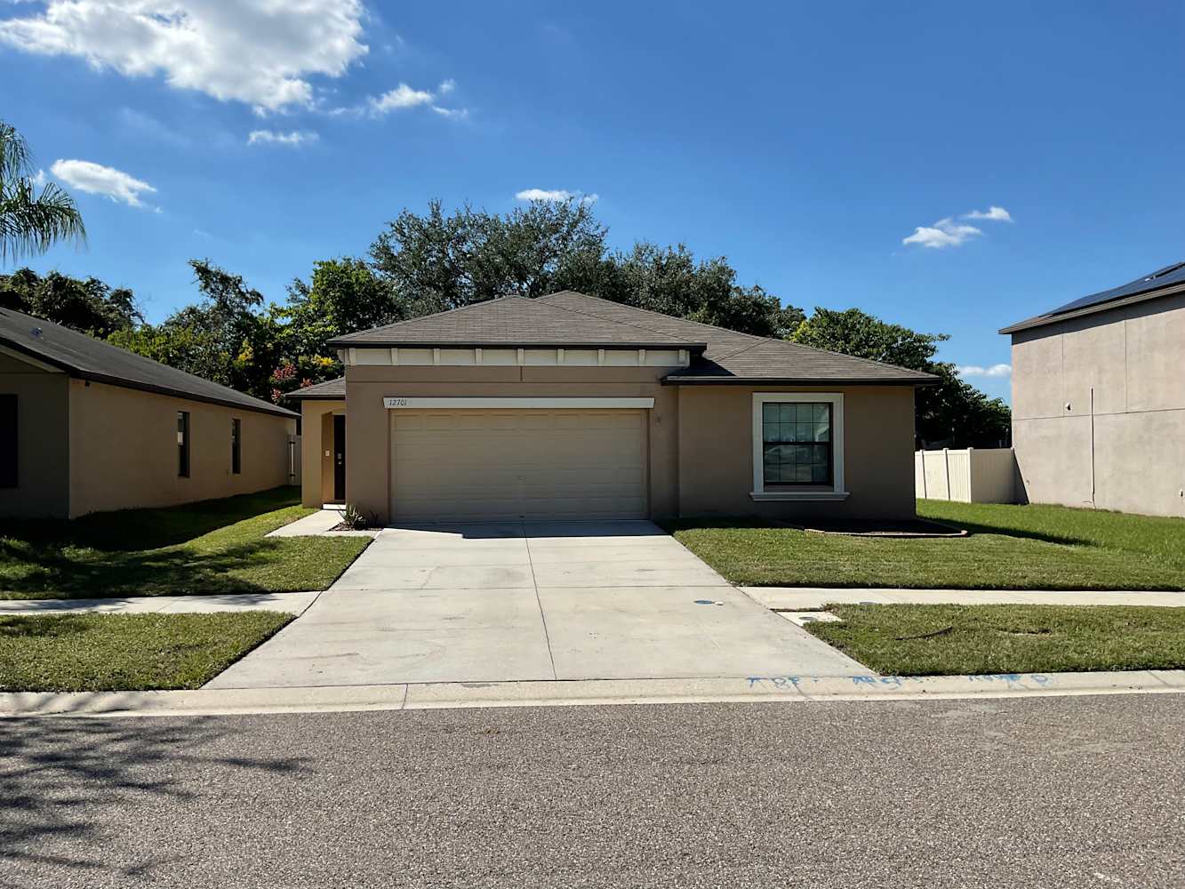 Front of 12701 Lemon Pepper Dr, Riverview, FL