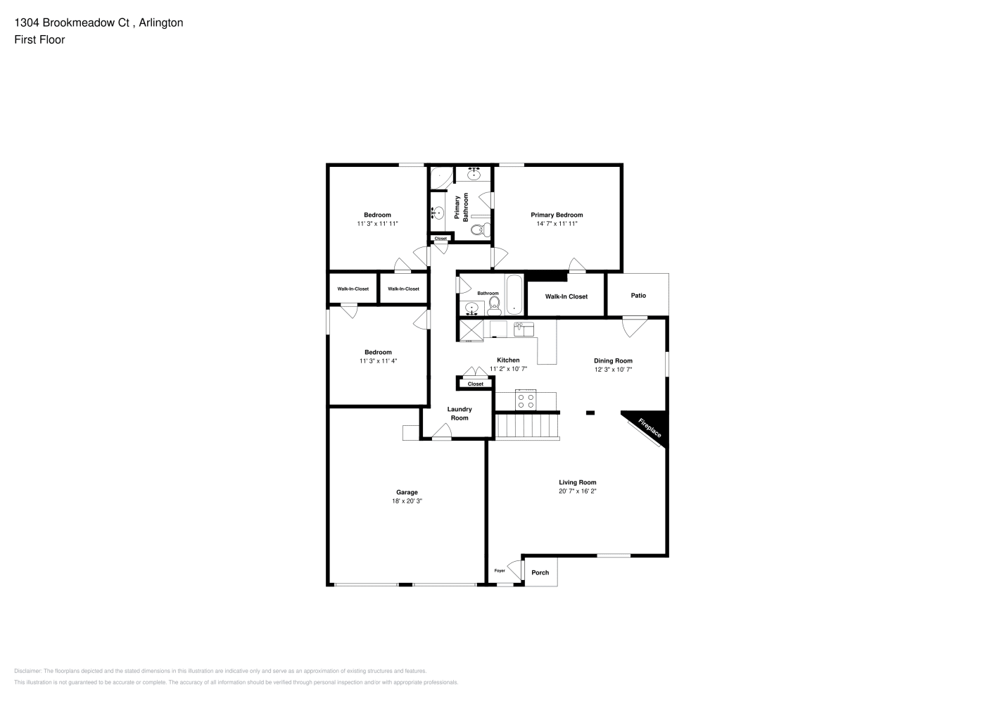 1304 Brookmeadow Ct, Arlington photo 2