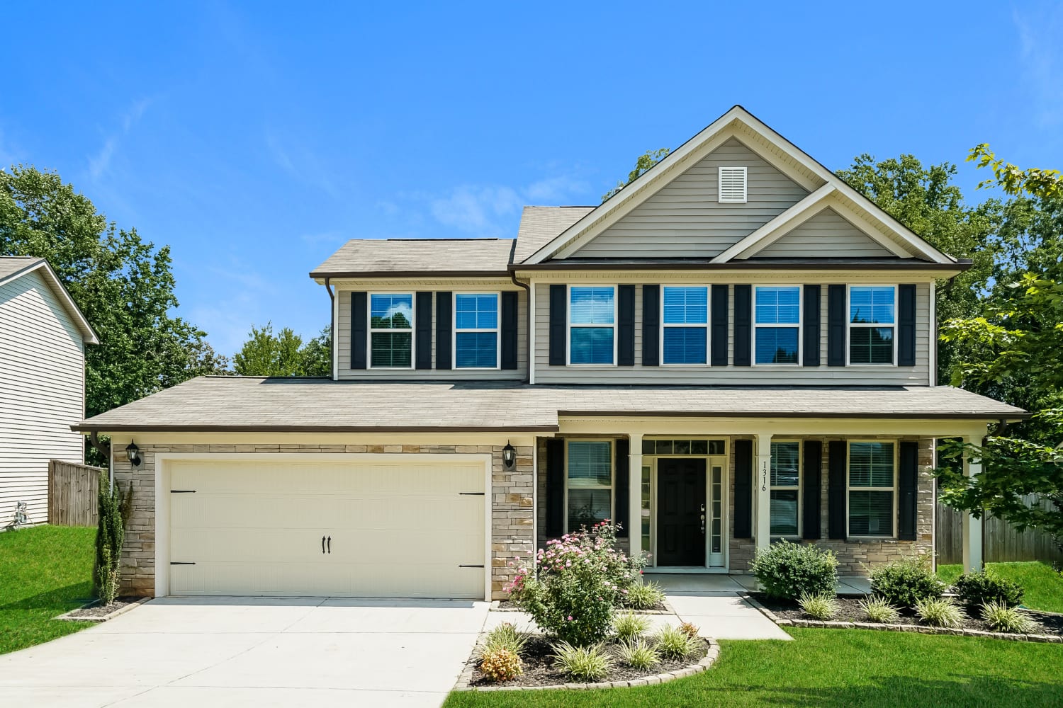 Front of 1316 Lowenstein St, Wake Forest, NC