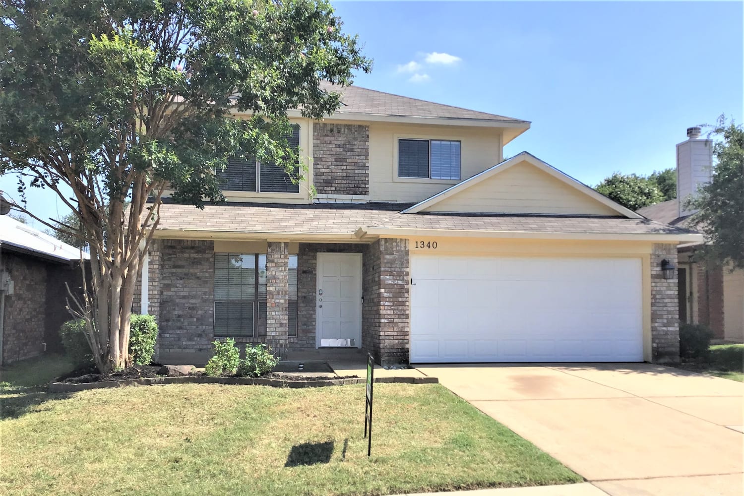 Front of 1340 Todd Dr, Plano, TX