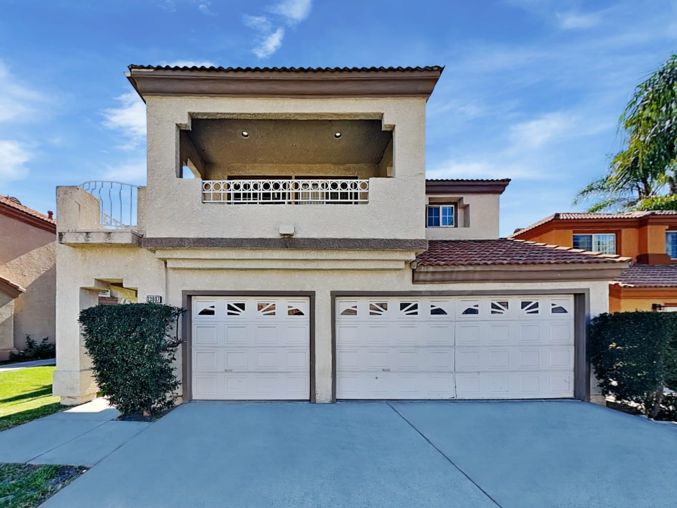 Front of 13807 Portofino St, Fontana, CA