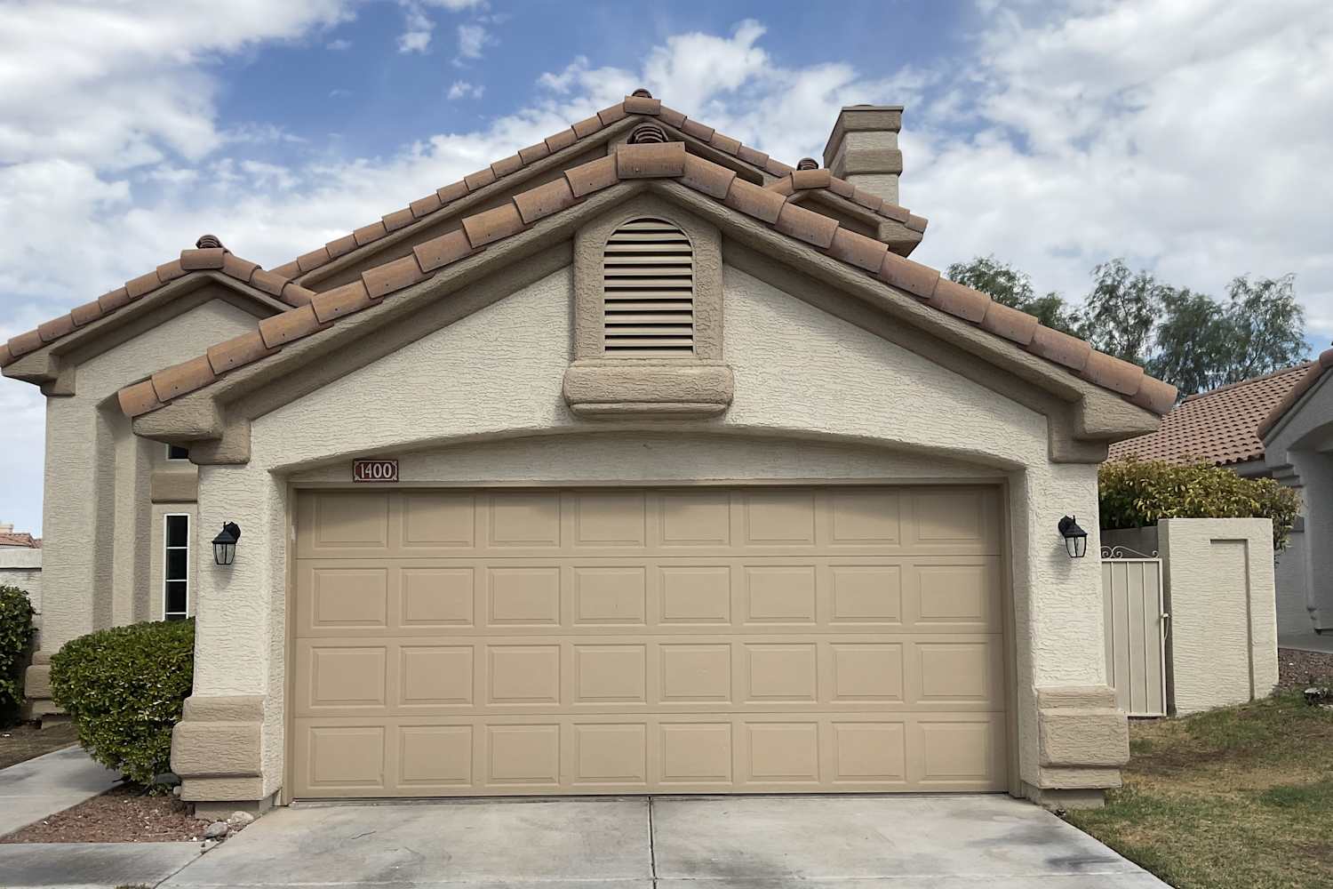 Front of 1400 Desert Hills Dr, Las Vegas, NV