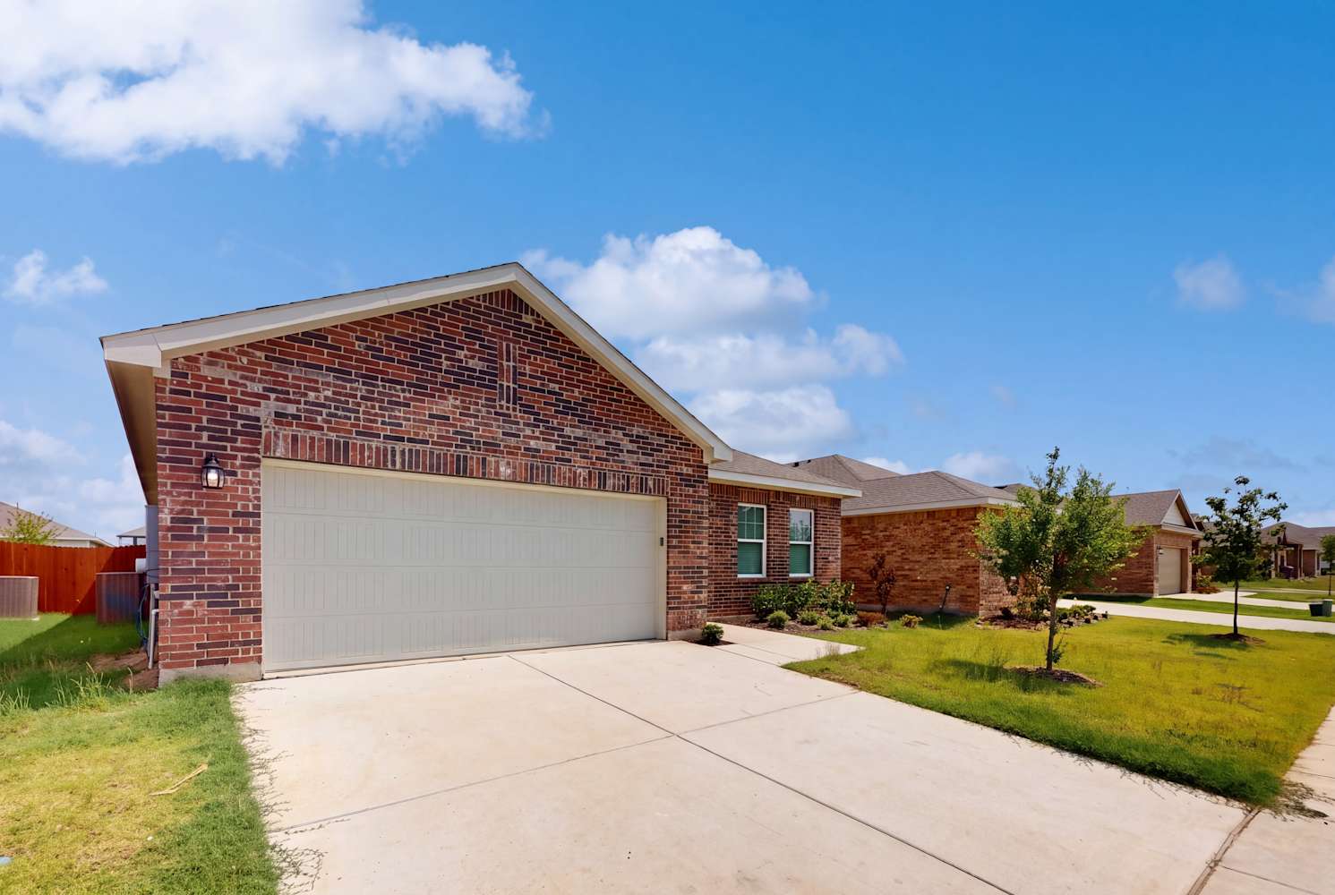 Front of 1408 Ancer Way, Haslet, TX