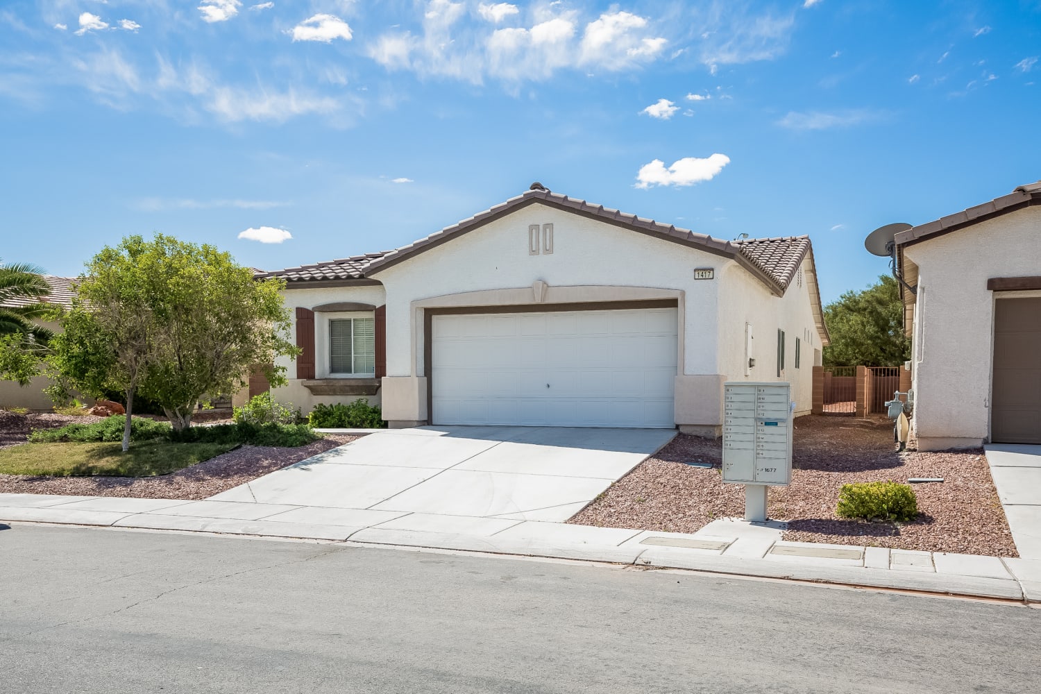 Front of 1417 Lazy Hill Ranch Way, North Las Vegas, NV