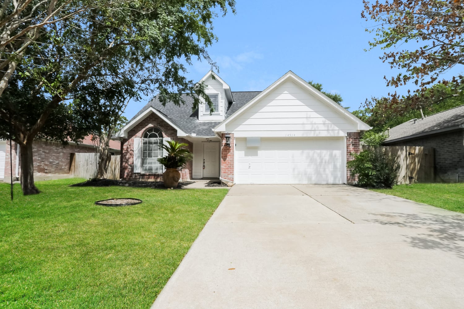 Front of 14514 Cypress Valley Drive, Cypress, TX