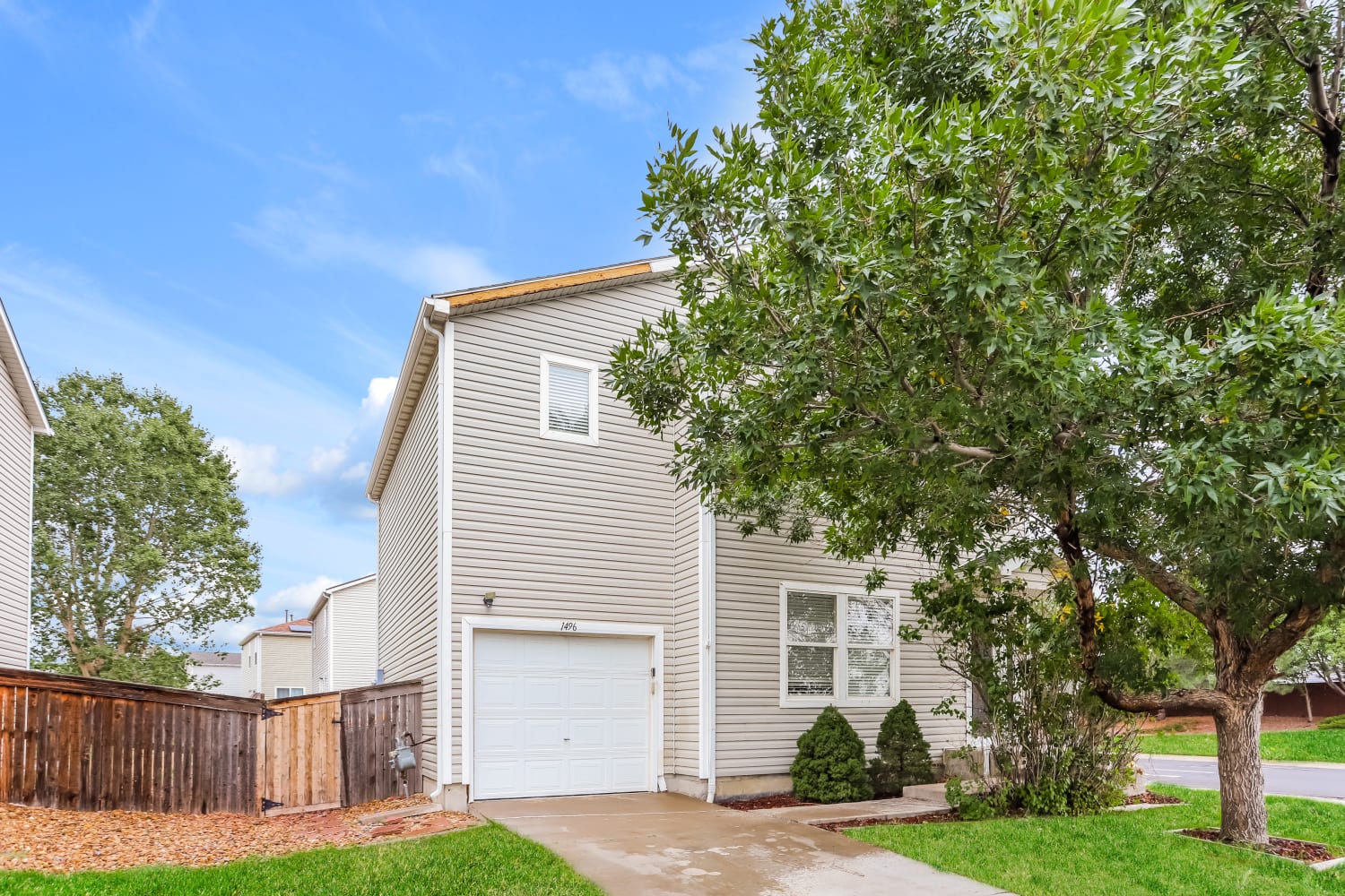 Front of 1496 Goldeneye Lane, Brighton, CO