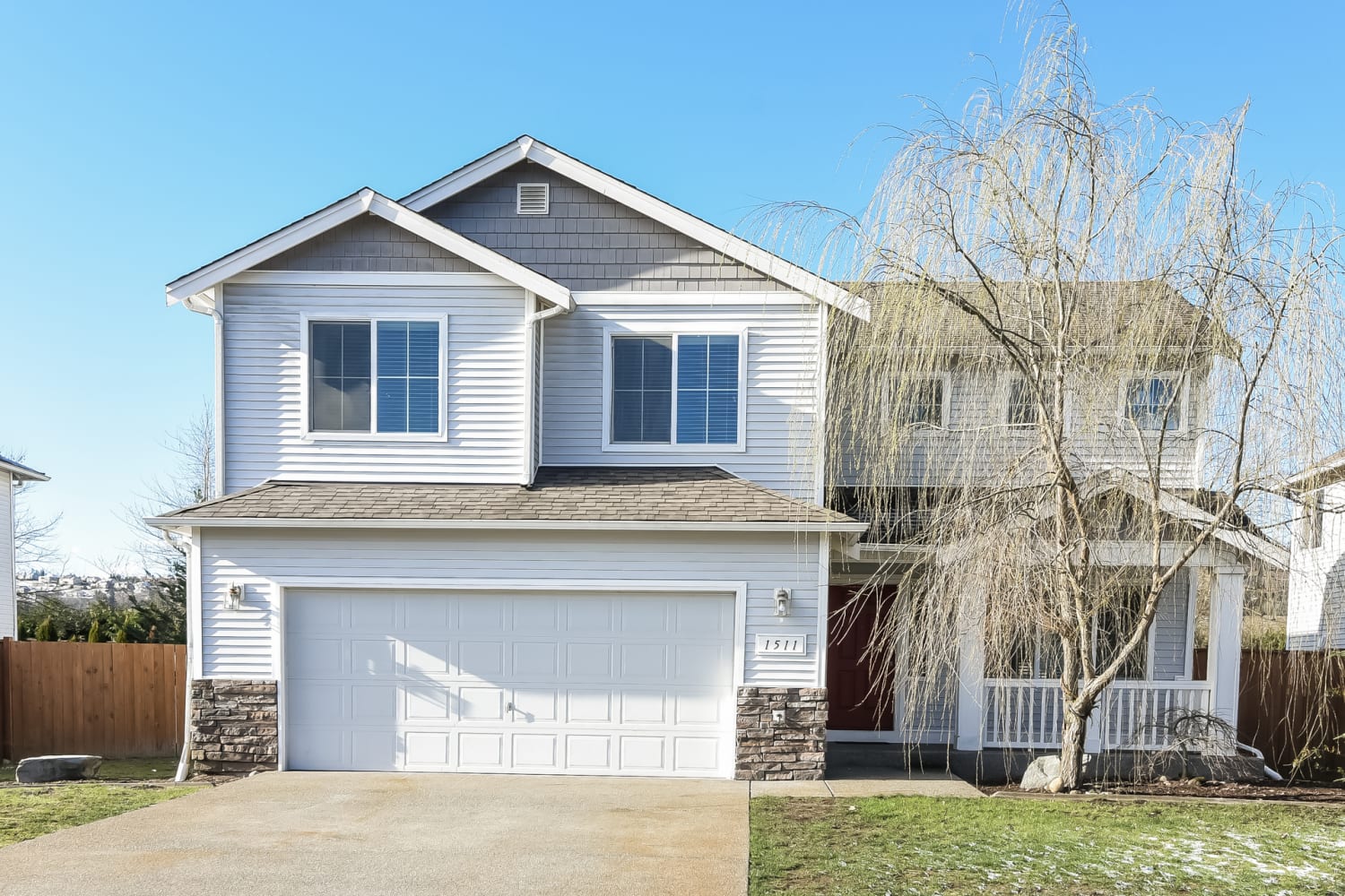 Front of 1511 Riddell Ave NE, Orting, WA