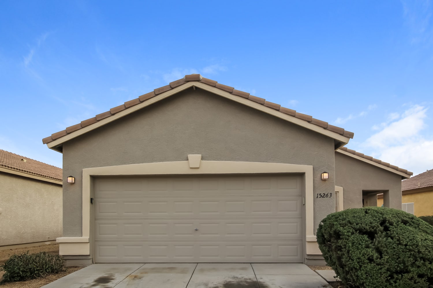 Front of 15263 N 153Rd Drive, Surprise, AZ