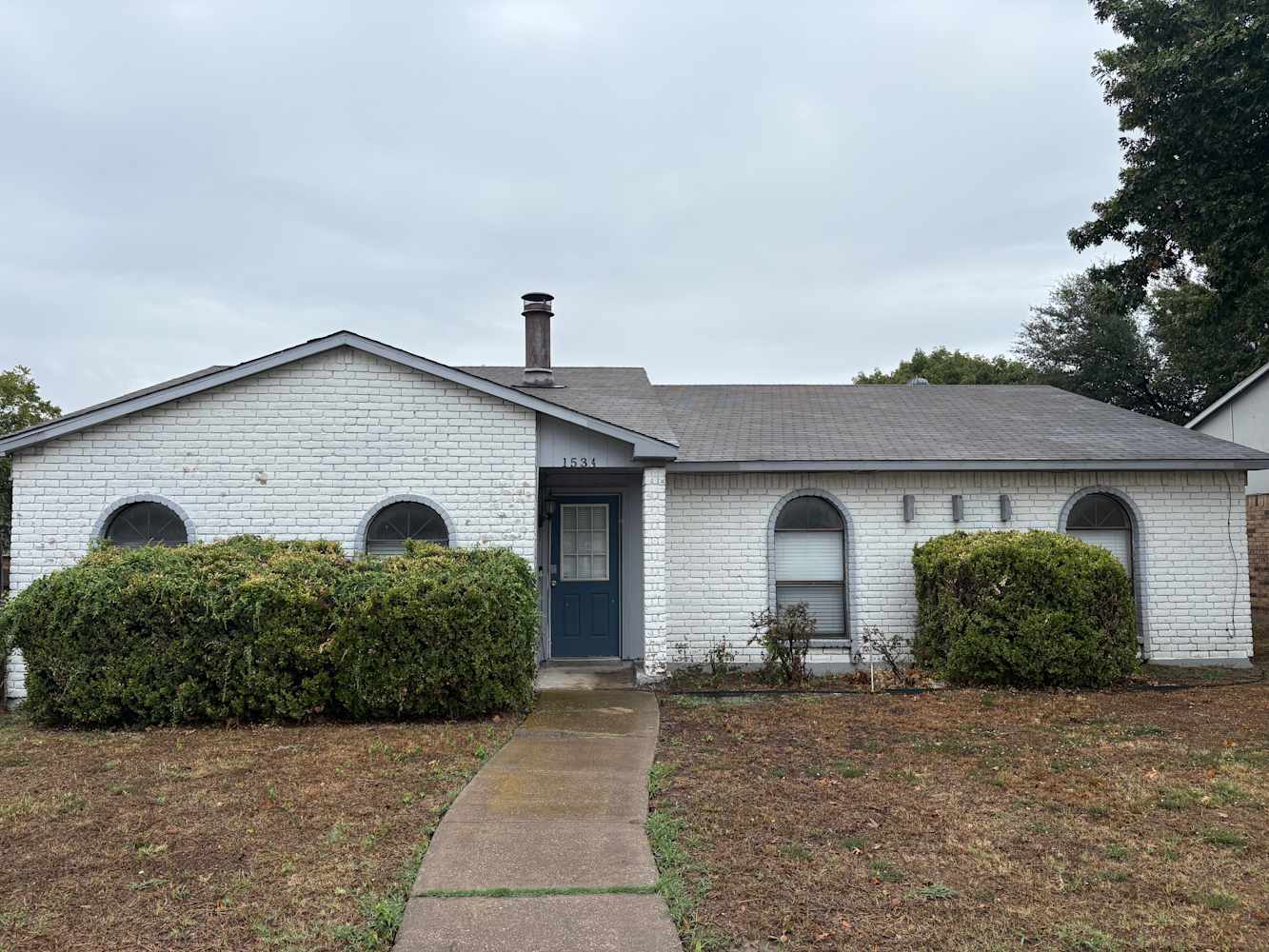 Front of 1534 Coffeyville Trl, Grand Prairie, TX