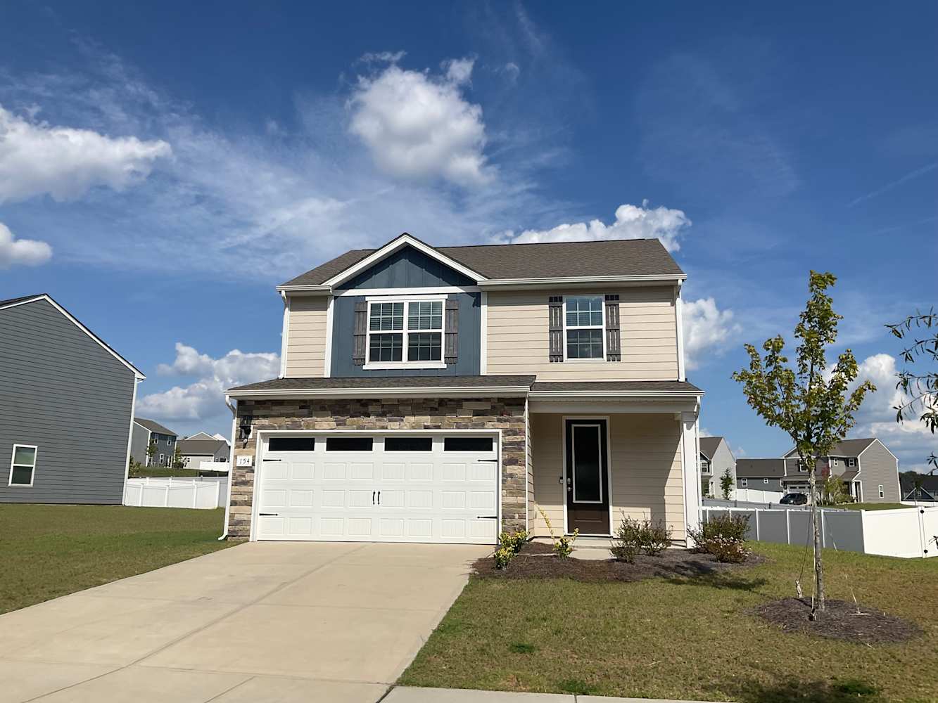 Front of 154 Brixham Loop, Troutman, NC