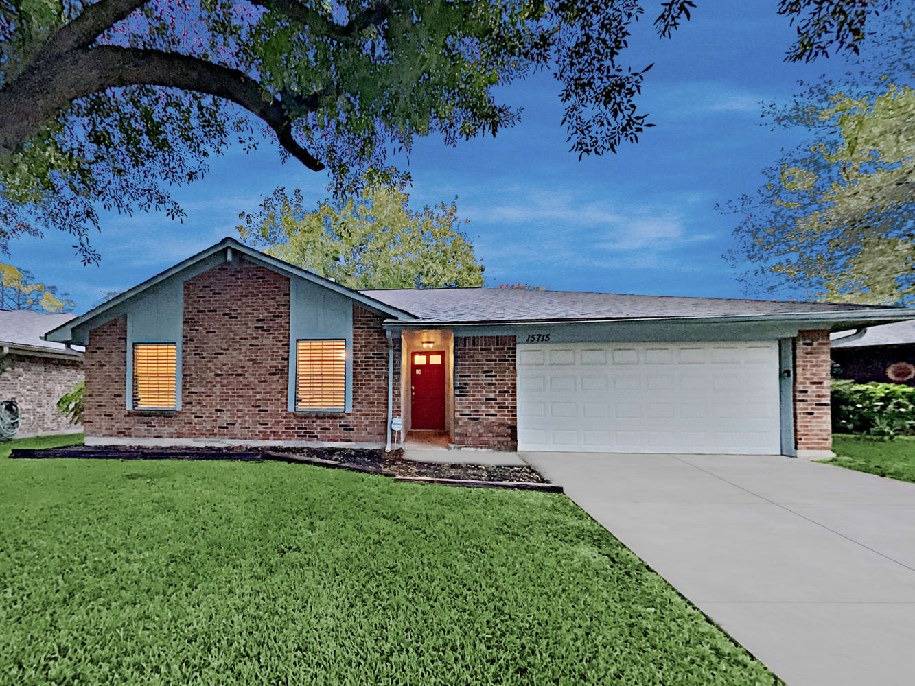 Front of 15715 Firthridge Ct, Webster, TX