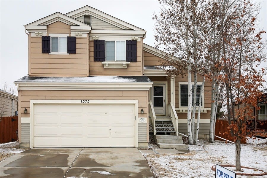 Front of 1575 Brimble Dr, Erie, CO