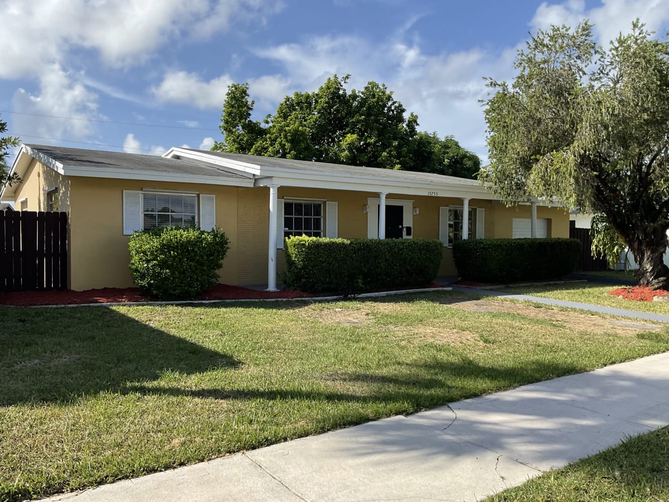 Front of 15755 SW 105th Ct, Miami, FL