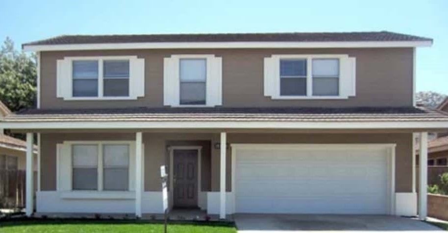 Front of 16341 Windcrest Dr, Fontana, CA