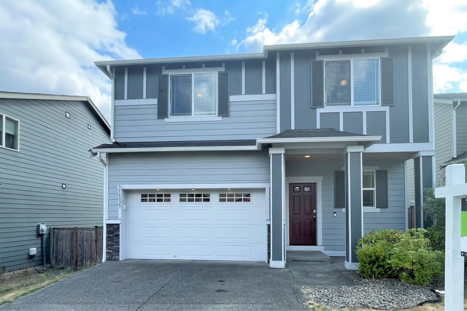 Front of 16829 SE 260th St, Covington, WA