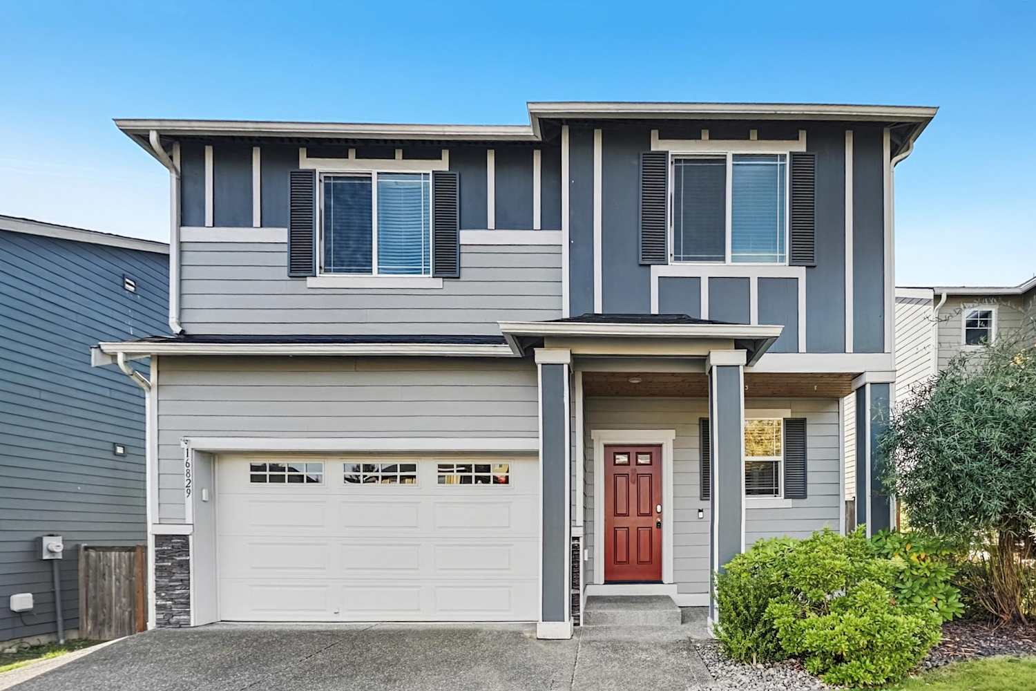 Front of 16829 SE 260th St, Covington, WA