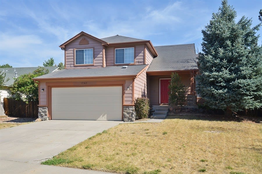 Front of 17163 Silver Mound Ln, Parker, CO