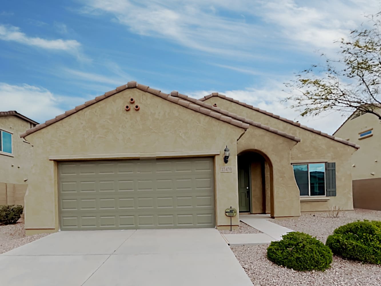 Front of 17470 W Oberlin Way, Surprise, AZ