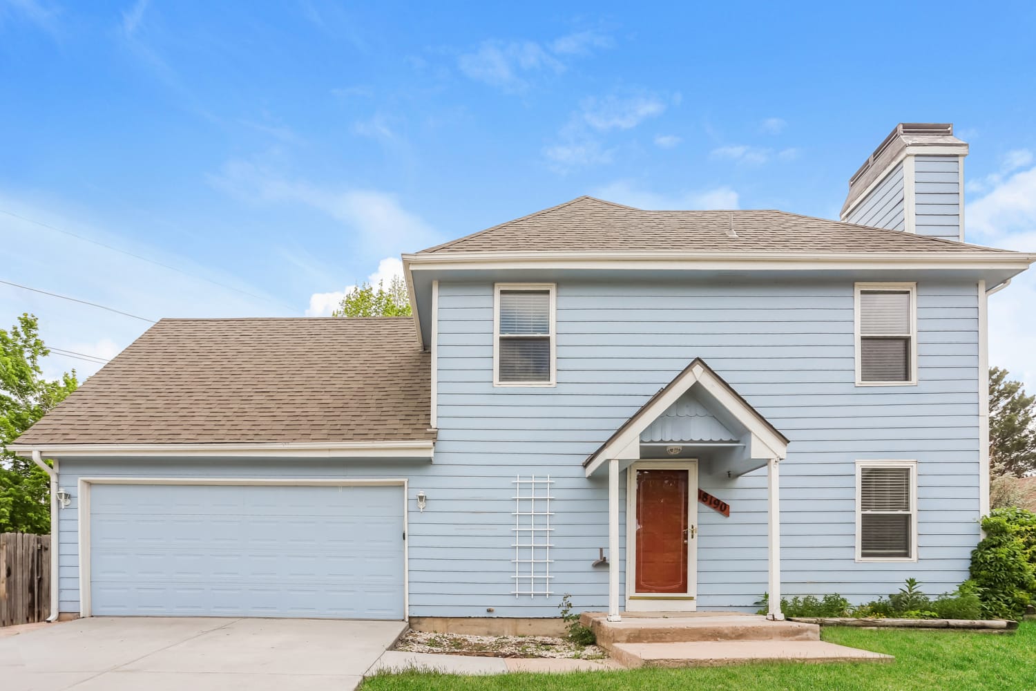 Front of 18190 E Bellewood Drive, Aurora, CO
