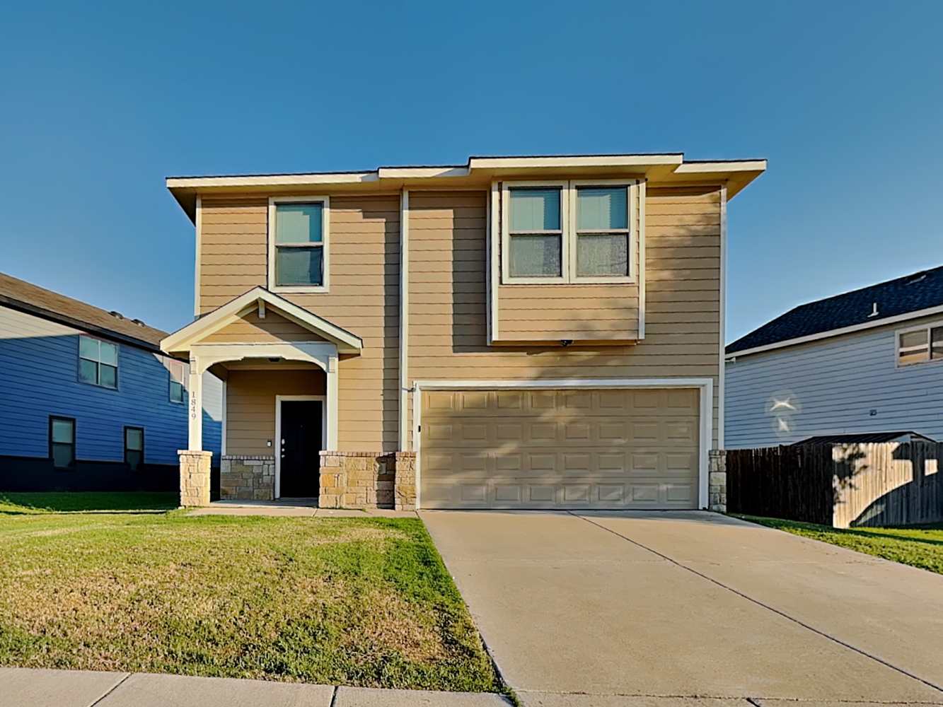Front of 1849 Wickham Dr, Burleson, TX