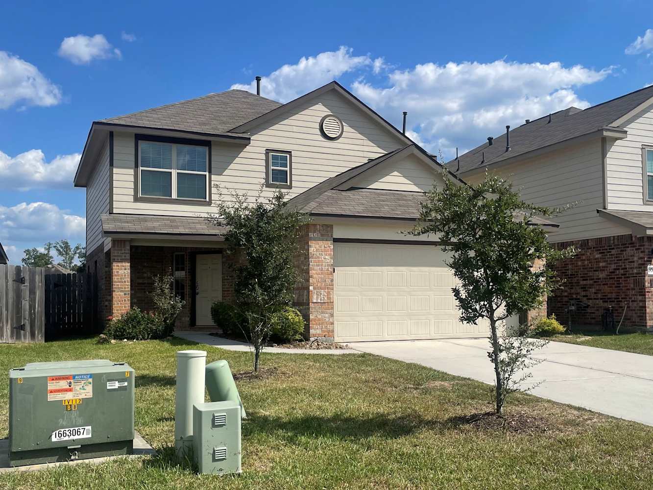 Front of 18759 Faustina Wy, New Caney, TX