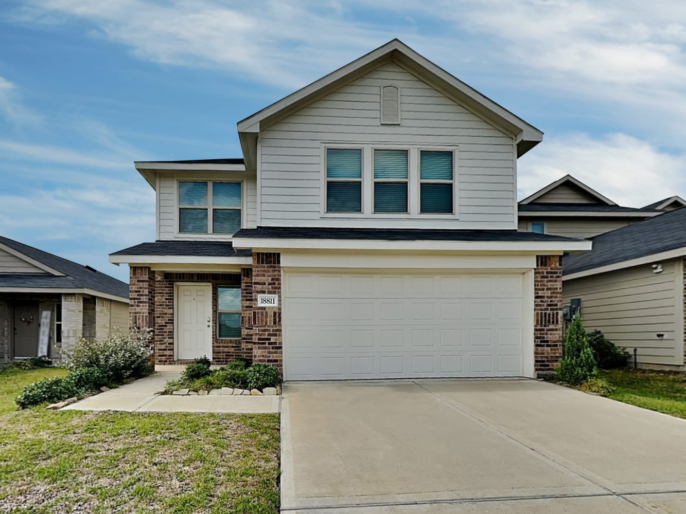 Front of 18811 Jasper Ridge Dr, Hockley, TX