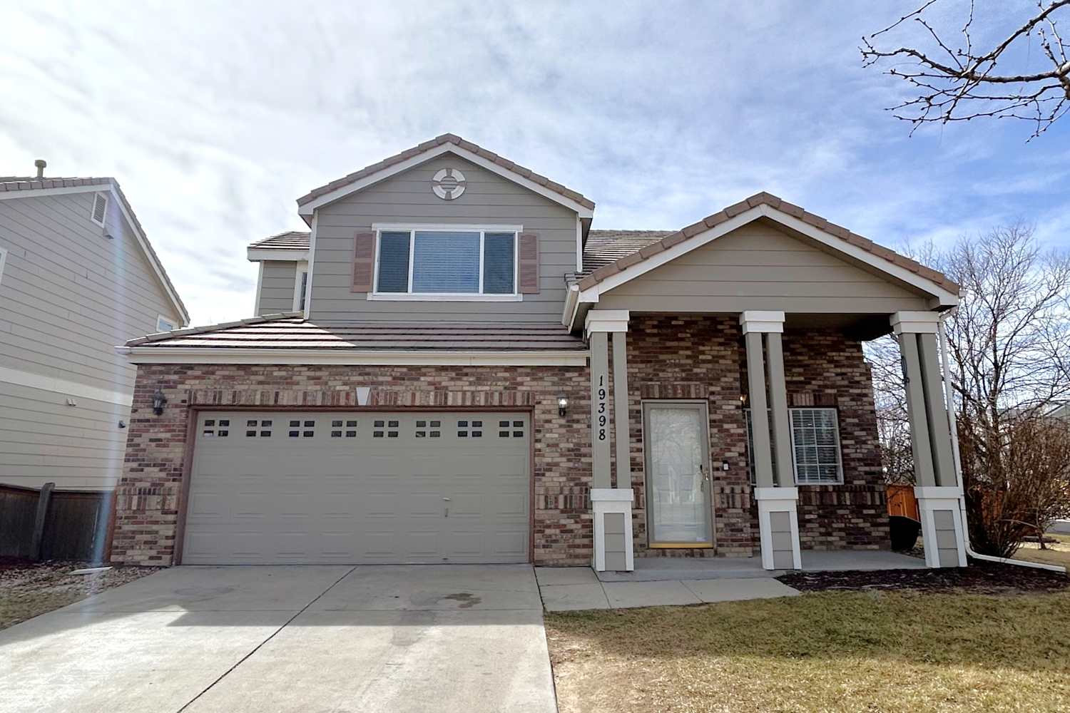 Front of 19398 E 58th Dr, Aurora, CO