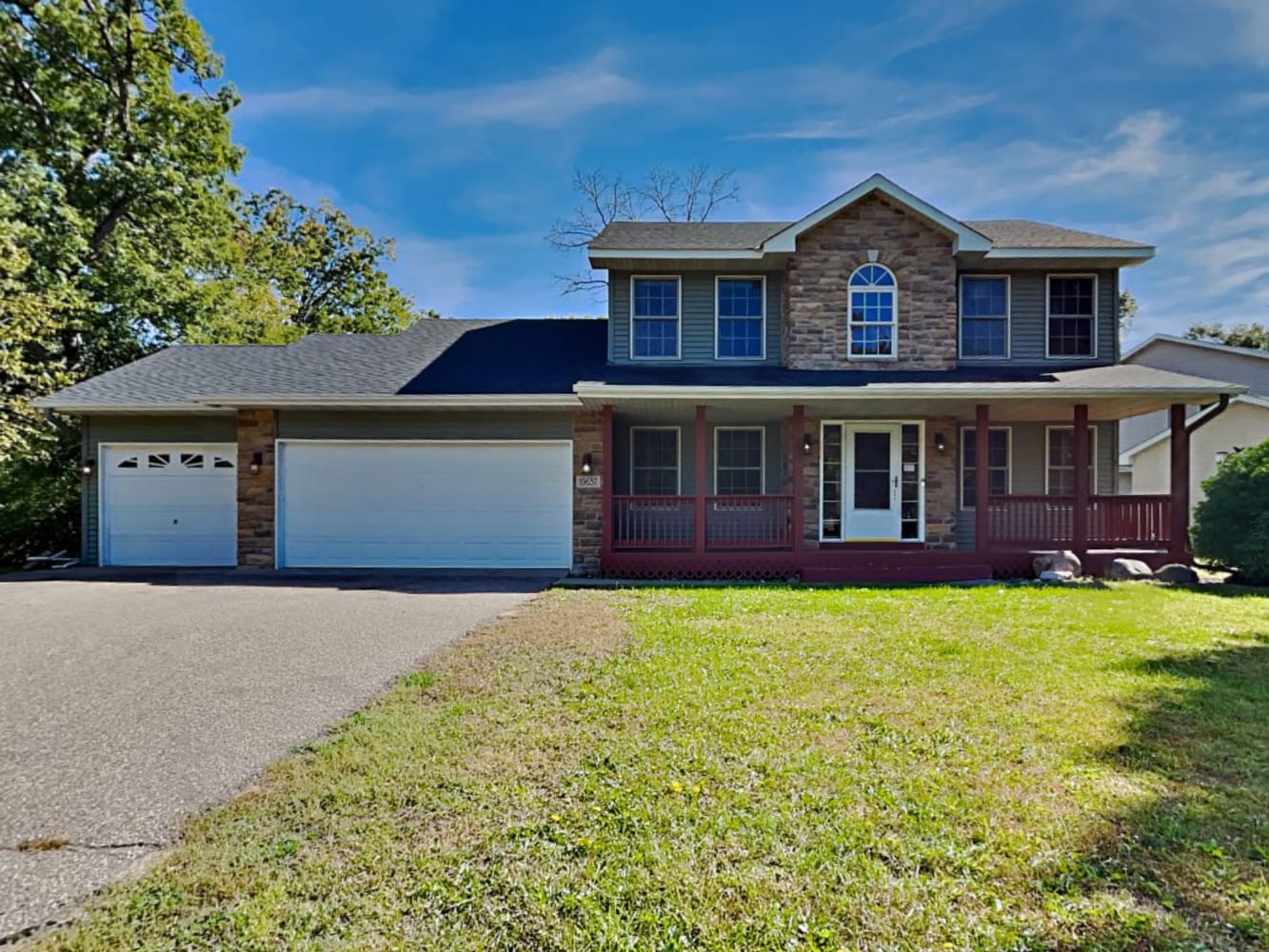 Front of 19657 Carson Cir NW, Elk River, MN