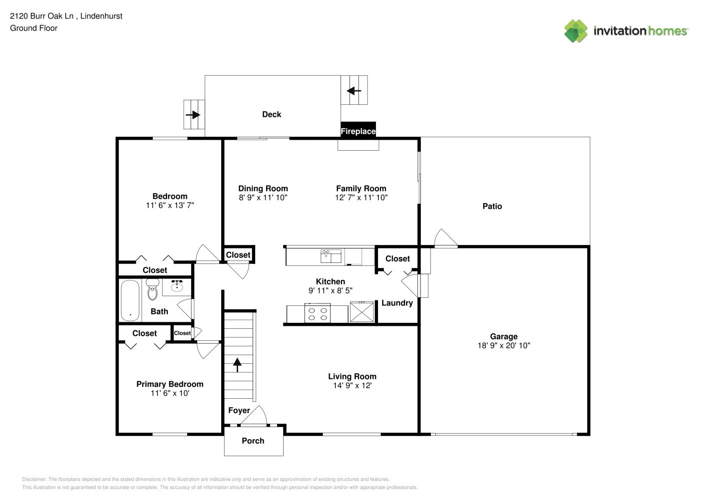 A house we rent in Lindenhurst, IL