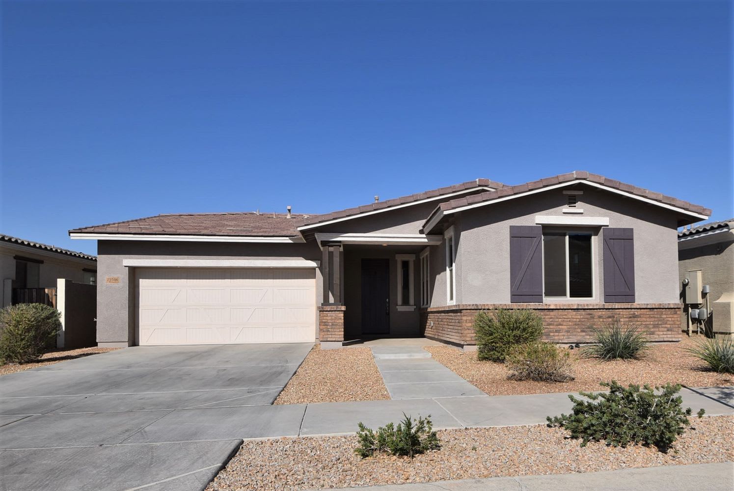 Front of 22546 E Tierra Grande, Queen Creek, AZ